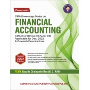 Commercial's CMA Knowledge Series On Financial Accounting for CMA Final Grp I Paper 5 December 2022 Exam by FCMA Govada Chalapathi Rao (G. C. Rao)